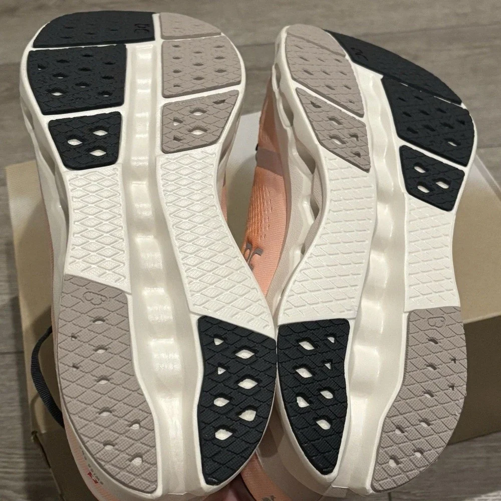 On Cloud Cloudsurfer 2 Tangerine Ivory Men's Size 12.5 Running Athletic Shoes